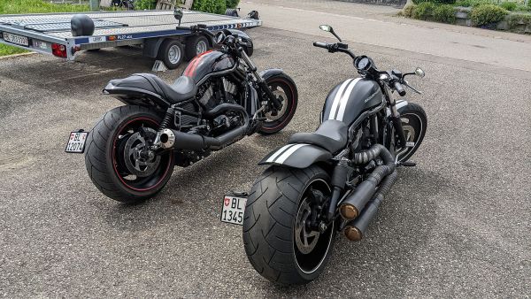 Preview: Harley Davidson Night-Rod Special Spezialumbau 280er Luftfahrwerk